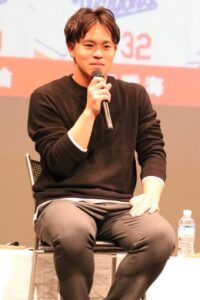 元中日ドラゴンズ・三好倫大さんがライフウィズスポーツ協会スーパーアンバサダーに就任